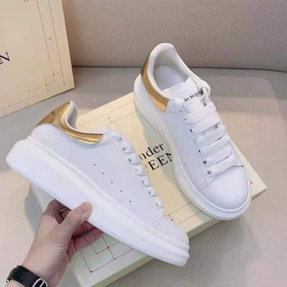 xakxx Luxury Mcqueen Shoes for Women Brand Design Alexander White Chunky Sneakers Female Vulcanize Shoes Zapatillas De Deporte X12