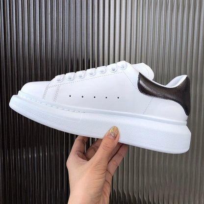 xakxx Luxury Mcqueen Shoes for Women Brand Design Alexander White Chunky Sneakers Female Vulcanize Shoes Zapatillas De Deporte X12