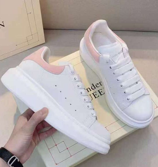 xakxx Luxury Mcqueen Shoes for Women Brand Design Alexander White Chunky Sneakers Female Vulcanize Shoes Zapatillas De Deporte X12