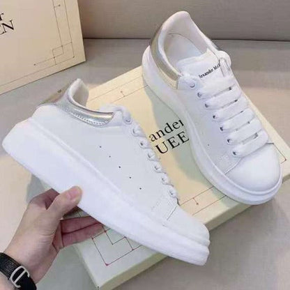 xakxx Luxury Mcqueen Shoes for Women Brand Design Alexander White Chunky Sneakers Female Vulcanize Shoes Zapatillas De Deporte X12
