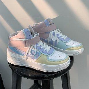 xakxx Sneakers fashion spring new women sneakers shoes fashion Casual shoes Platform sneakers Women shoes Student shoes plus size XL 42 shoes-1