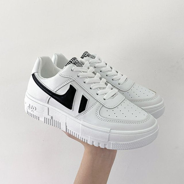 Sneakers fashion   spring new women sneakers shoes fashion Casual shoes Platform sneakers Women shoes Student shoes plus size XL 42 shoes