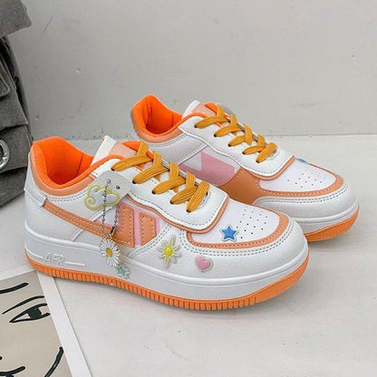 xakxx Sneakers fashion spring new women sneakers shoes fashion Casual shoes Platform sneakers Women shoes Student shoes plus size XL 42 shoes-1