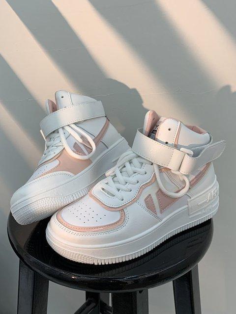 xakxx Sneakers fashion spring new women sneakers shoes fashion Casual shoes Platform sneakers Women shoes Student shoes plus size XL 42 shoes-1