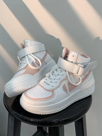 xakxx Sneakers fashion spring new women sneakers shoes fashion Casual shoes Platform sneakers Women shoes Student shoes plus size XL 42 shoes-1
