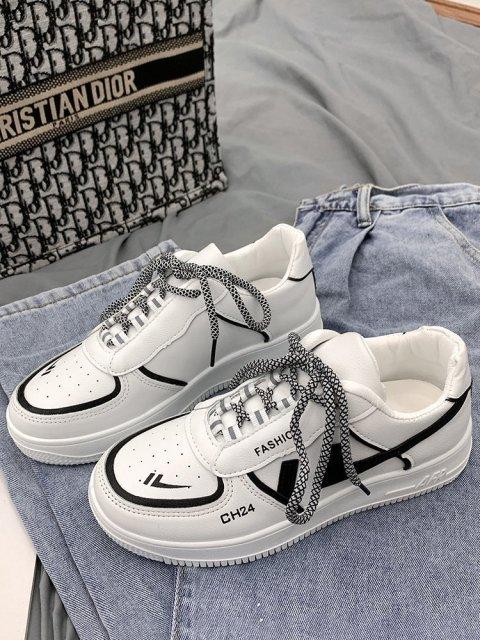 xakxx Sneakers fashion spring new women sneakers shoes fashion Casual shoes Platform sneakers Women shoes Student shoes plus size XL 42 shoes-1