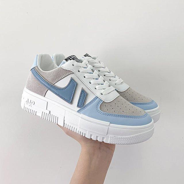 xakxx Sneakers fashion spring new women sneakers shoes fashion Casual shoes Platform sneakers Women shoes Student shoes plus size XL 42 shoes-1