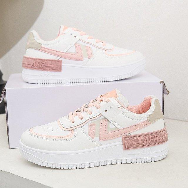 xakxx Sneakers fashion spring new women sneakers shoes fashion Casual shoes Platform sneakers Women shoes Student shoes plus size XL 42 shoes-1