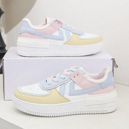 xakxx Sneakers fashion spring new women sneakers shoes fashion Casual shoes Platform sneakers Women shoes Student shoes plus size XL 42 shoes-1